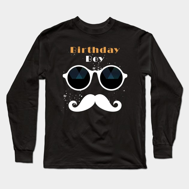 Birthday Boy Long Sleeve T-Shirt by 1Nine7Nine